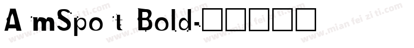 ArmSport Bold字体转换